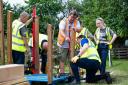 Volunteer It Yourself and Toolstation have revamped the New Roots garden at the Bluebell North Allotments in Norwich