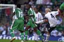 Nigeria and England face off at Carrow Road in 2002