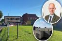 Flooding issues have prompted concerns over the development of a medical centre in Rackheath but district councillor Martin Murrell is confident the issues will be resolved