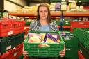 Make 2024 the year you do something to make a difference, says Rachel - even if it's just donating to a foodbank. Pictured is Hannah Worsley, project manager at Norwich foodbank
