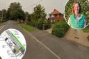 More plans have been submitted for land in Highfield Avenue, Brundall. Inset: District councillor Eleanor Lamming is among those objecting to the demolition of a house for the development