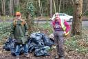 A Sprowston woman has been overwhelmed with the positive response to her litter picks