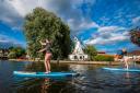 Paddleboarding on the Broads with Go Paddle.