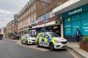 Police were called to St Stephens Street in Norwich this afternoon