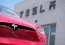 Tesla’s first quarter income has dropped 55% on last year (David Zalubowski/AP)