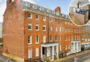 An apartment in a grade II listed mansion block is on sale with Starkings and Watson for £375,000