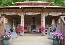 The Lotus Bar, part of the new outdoor spa at Thompson Hall Retreat.