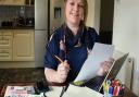 Community life reporter Donna-Louise Bishop, is relaunching the Not Alone (pen pal initiative) string of the Here to Help campaign. Picture: DENISE BRADLEY