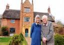 Margaret Steward and her husband Peter Scupham who have spent the past 30 years restoring their home in South Burlingham