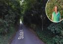 Station Road in Brundall where two new homes could be built and Green Party district councillor Eleanor Laming
