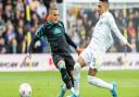 Max Aarons was replaced in the closing stages of Norwich City's loss at Leeds