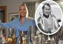 Powerboat racer Tom Percival's daughter, Katie, is donating her father's trophies to a museum