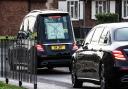 A convoy of Ovamill vehicles escorted the family of Mark Everard to his funeral at St Nicholas church in Great Yarmouth