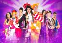 The cast of Dick Whittington and his Cat at Norwich Theatre Royal, one of the great pantomimes running in the city for Christmas 2021.
