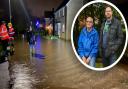Ivan Lee and Jon Riley, from Horsford, are seriously worried about flooding in the run up to winter after last year's downpours