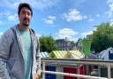 UEA master's degree student Rohullah Hakimi, 32, who escaped Afghanistan in 2021