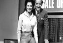 Nicholas Parsons and hostess Jennifer Cresswell, on Sale of The Century Picture: ARCHIVE