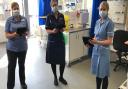 The Norfolk and Norwich Hospital has received 120 tablets from the community to help with virtual visiting during the coronavirus pandemic. Picture: NNUH