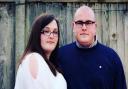 Stephen Harris and Deanna Vann from Norwich who are due to get married in May 2023