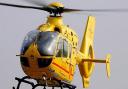 An air ambulance declared an emergency over Norwich.