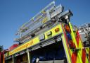 Fire crews spent hours tackling a blaze in Norwich in the early hours of this morning