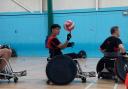 Sonny Bassett plays for the Norfolk Knights Wheelchair Rugby Club
