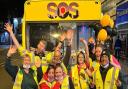 The SOS Bus team helps more than 20 people on an average night