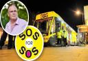 Colin Lang, who launched the SOS Bus in 2001, has thrown his weight behind a campaign to keep it running