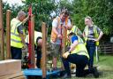 Volunteer It Yourself and Toolstation have revamped the New Roots garden at the Bluebell North Allotments in Norwich