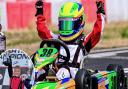 Chester Forkes has been enjoying success in  the Super One Series of karting