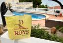 The Roys bag was discovered at a villa in Spain