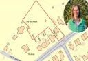 Fresh concerns have been raised about plans for five homes in Highfield Avenue, Brundall being resubmitted. Inset: Local councillor Eleanor Laming