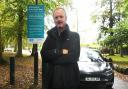 Tesla owner John Fielding noticed a problem with the car park restrictions at Eaton Park