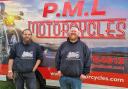 Peter Nunn, left, and Lenny Hartnell of PML Motorcycles in Shortthorn Road