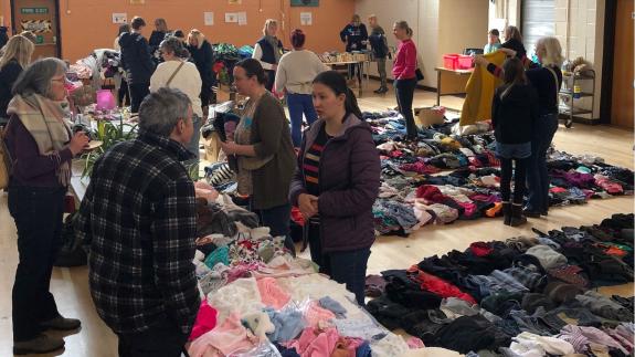 Norwich Evening News: The first jumble sale for Ukraine in Dussindale raised more than £2,000 in April Norwich Evening News: The first jumble sale for Ukraine in Dussindale raised more than £2,000 in April