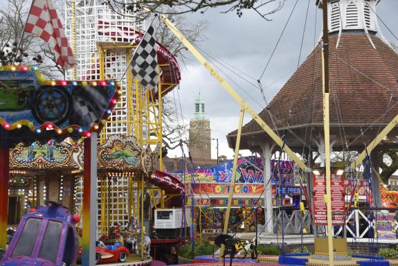 Norwich Evening News: The Easter Funfair takes place across Chapelfield Gardens in Norwich Picture: Kate Wolstenholme Norwich Evening News: The Easter Funfair takes place across Chapelfield Gardens in Norwich Picture: Kate Wolstenholme