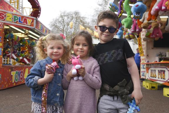 Norwich Evening News: Youngsters enjoying the Easter Funfair in Norwich in 2022 Picture: Kate Wolstenholme Norwich Evening News: Youngsters enjoying the Easter Funfair in Norwich in 2022 Picture: Kate Wolstenholme