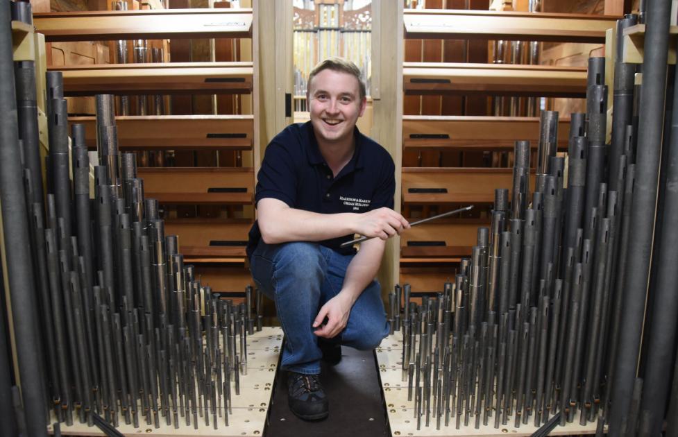 Norwich Cathedral timelapse video charts rebuild of organ