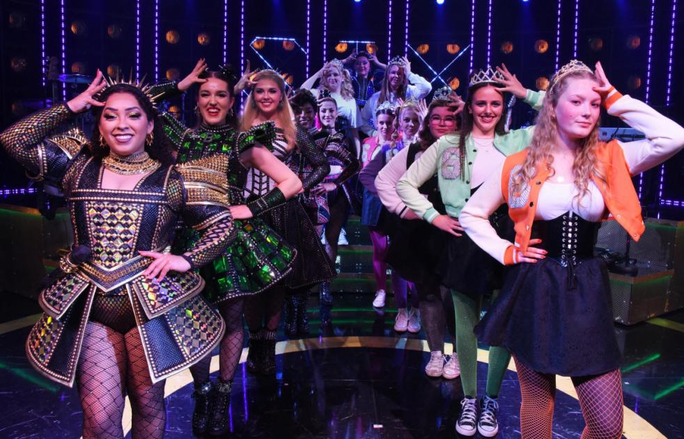 Six the Musical queens meet Langley School cast in Norwich