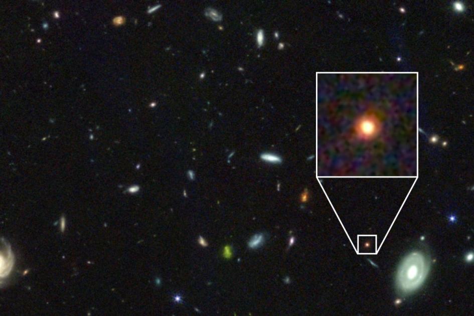 Most powerful space telescope ever built identifies ancient star-studded galaxy