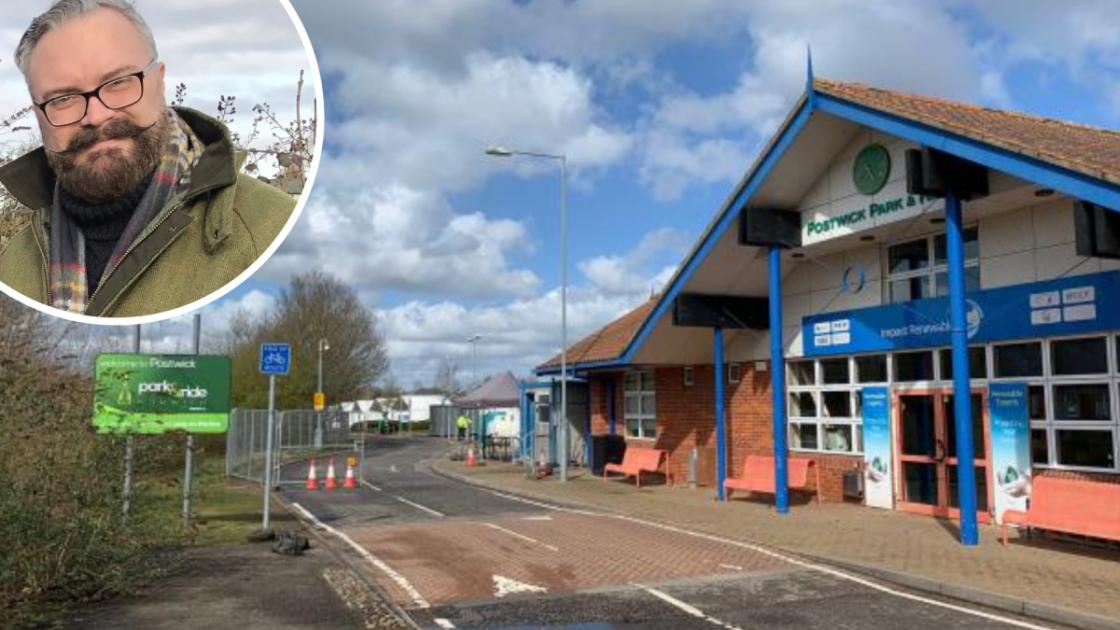 Parish councils plead for Postwick Park and Ride to reopen