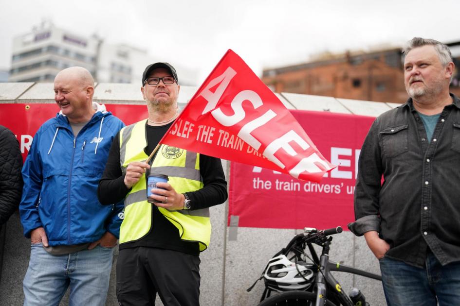 Train drivers strike on FA Cup final day