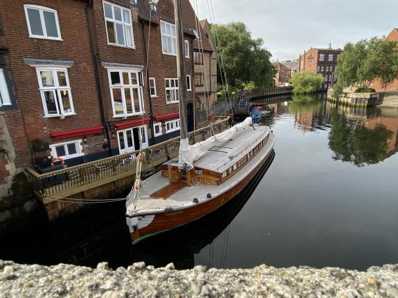 Norwich Evening News: The Ardea was built in 1927 at Oulton Broad Norwich Evening News: The Ardea was built in 1927 at Oulton Broad