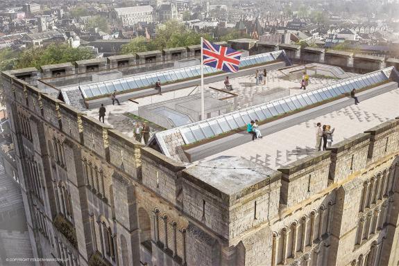 Norwich Evening News: The battlements at Norwich Castle will be fully accessible Norwich Evening News: The battlements at Norwich Castle will be fully accessible
