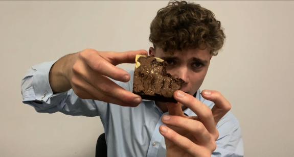 Norwich Evening News: The mince pie brownie offered a different type of festive treat Norwich Evening News: The mince pie brownie offered a different type of festive treat