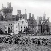 Costessey Hall inhabited by British soldiers during WW1.