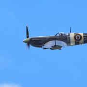 A Spitfire is set to fly over the seafront at Cromer