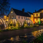The Christmas igloos at The Assembly House, Norwich, sell out every year