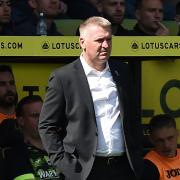 Norwich City head coach Dean Smith saw his team slump to a 4-0 loss to West Ham