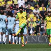 Pierre Lees-Melou sums up the Norwich City dejection as West Ham celebrate their second goal